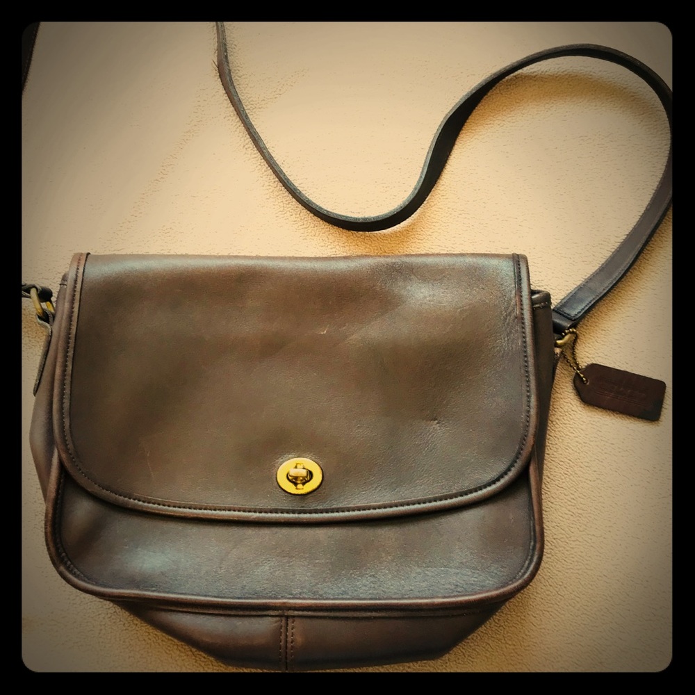 Authentic Vintage Coach City Crossbody Bag